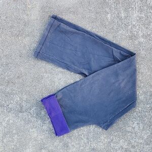 Gray and Purple Old Navy Active Bootcut Stretchy Yoga Pants Size Small